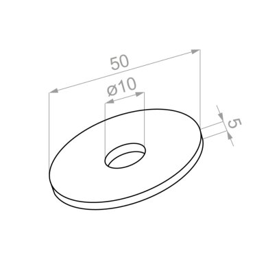 Glass Adaptor Spacer 1 Glass Adaptor Spacer 1