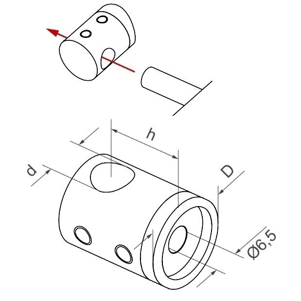 Flat rod holder 1 Flat rod holder 1