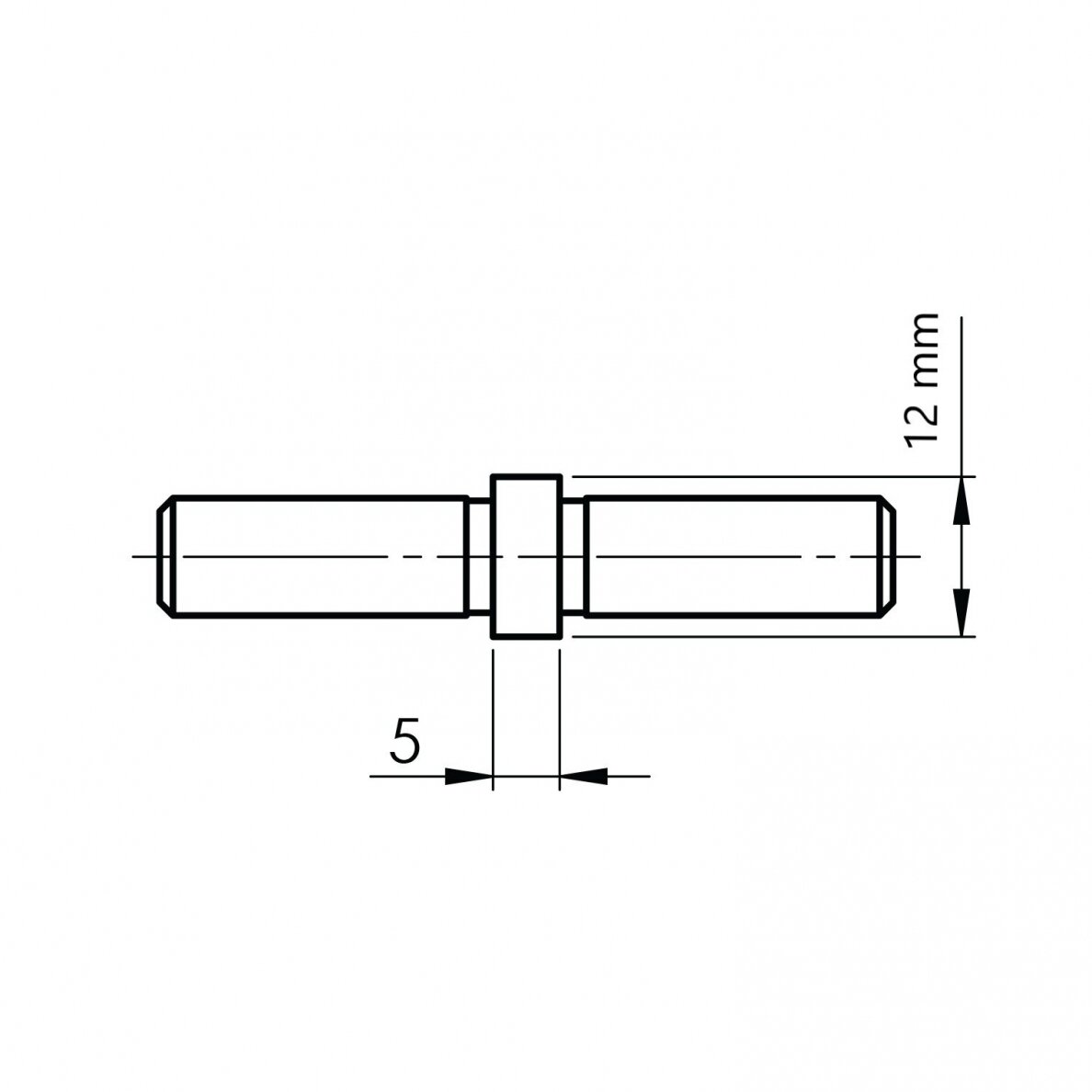 Sujungimo mova vamzdžiui 12×1.5mm 1 Sujungimo mova vamzdžiui 12×1.5mm 1