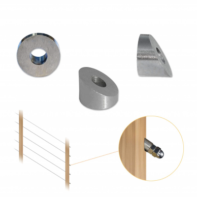 Cable holder adapter (for flat surface) 2 Cable holder adapter (for flat surface) 2