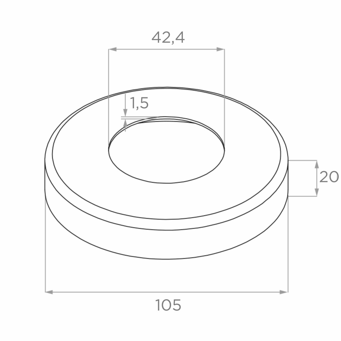 Balkono kampinis statramstis H-1060 mm (AISI-316 markė) 4 Balkono kampinis statramstis H-1060 mm (AISI-316 markė) 4