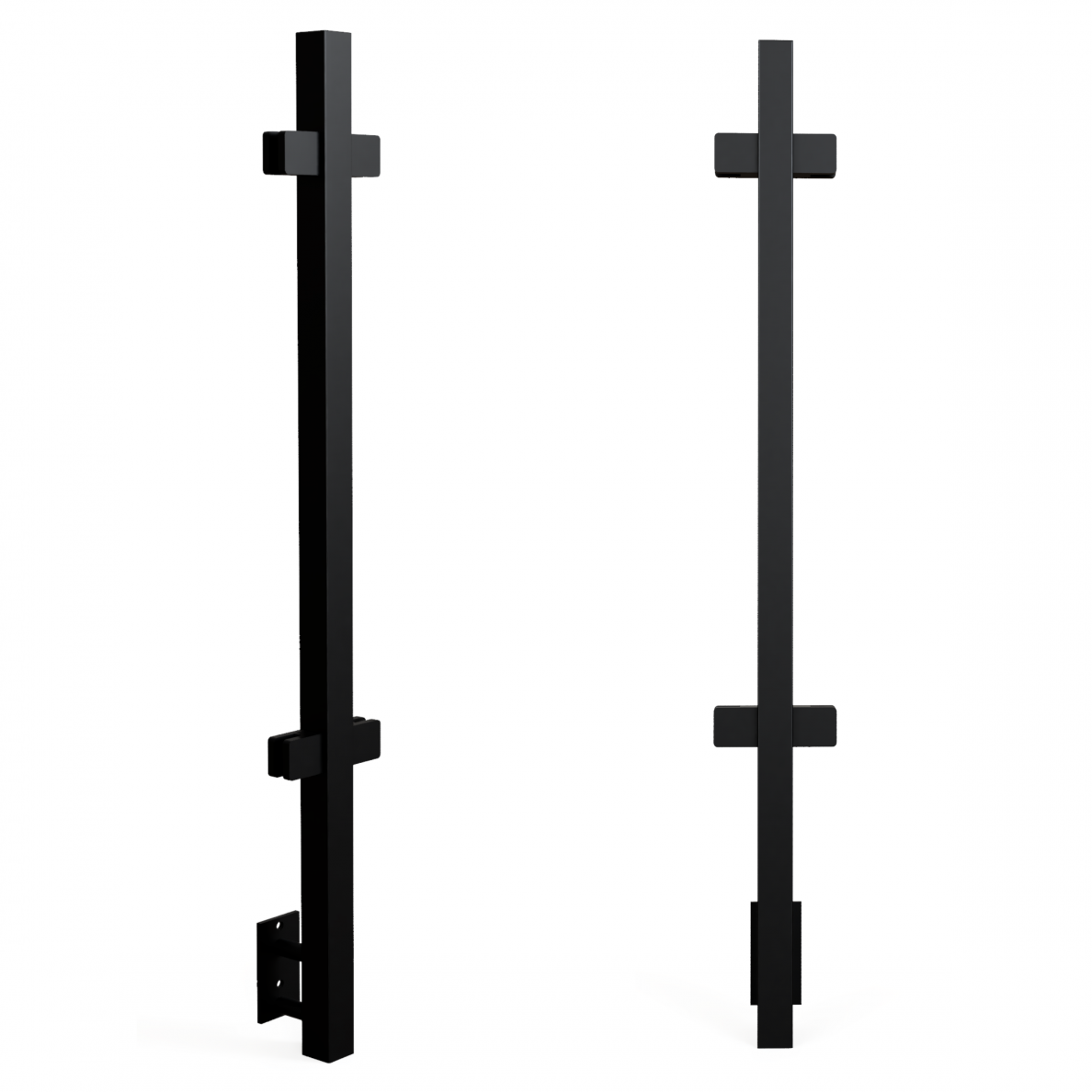 Railing Post H-1130mm RAL-9005 Railing Post H-1130mm RAL-9005