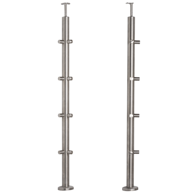Balkono kampinis statramstis H-1060 mm (AISI-316 markė) Balkono kampinis statramstis H-1060 mm (AISI-316 markė)