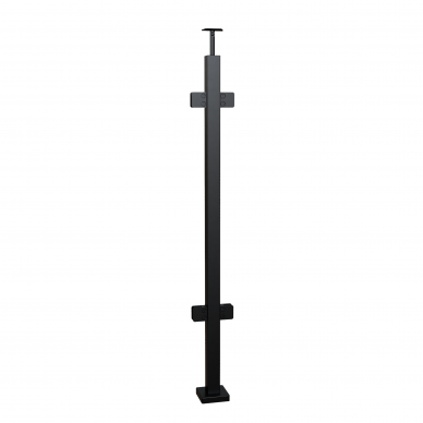Turėklo statramstis H-960mm RAL-9005 Turėklo statramstis H-960mm RAL-9005