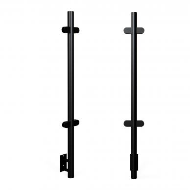 Turėklų statramstis H-1130mm RAL-9005 Turėklų statramstis H-1130mm RAL-9005