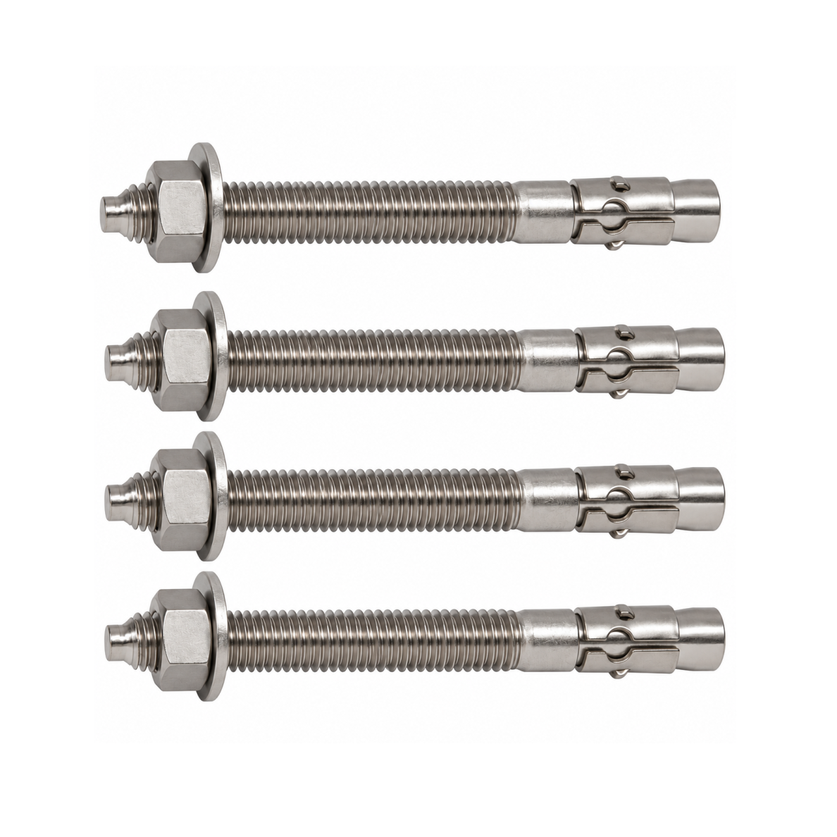 Tvirtinimo į betoną rinkinys M8×90 A2 (4 vnt.) Tvirtinimo į betoną rinkinys M8×90 A2 (4 vnt.)