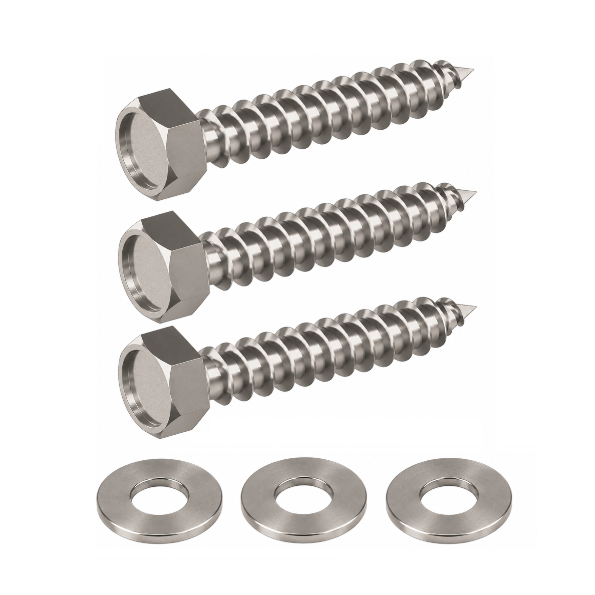 Tvirtinimo į medį komplektas 8×38 mm (3 vnt.) Tvirtinimo į medį komplektas 8×38 mm (3 vnt.)