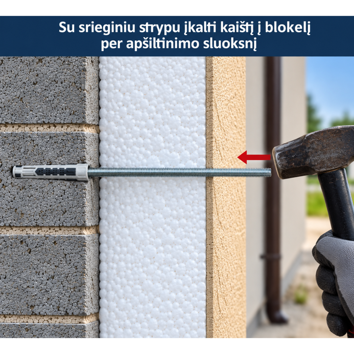 M6 Facade Fixing Set, Black (5 pcs.) 4 M6 Facade Fixing Set, Black (5 pcs.) 4
