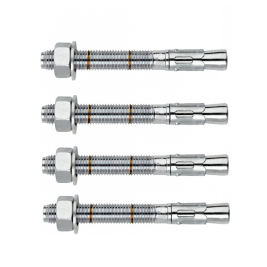 Tvirtinimo į betoną rinkinys M8×80 ZN (4 vnt.)