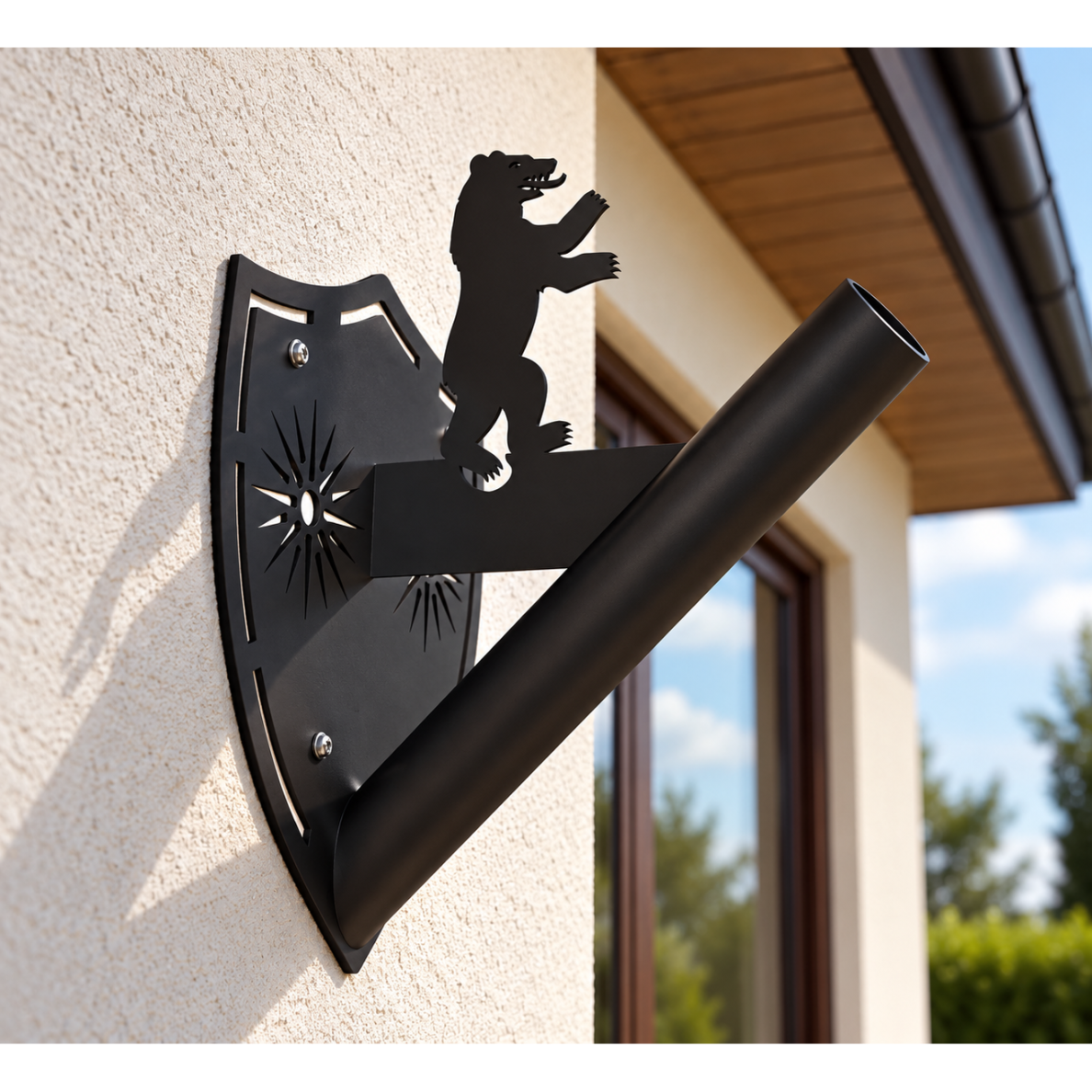Flag Holder "Žemaitija" Black 4