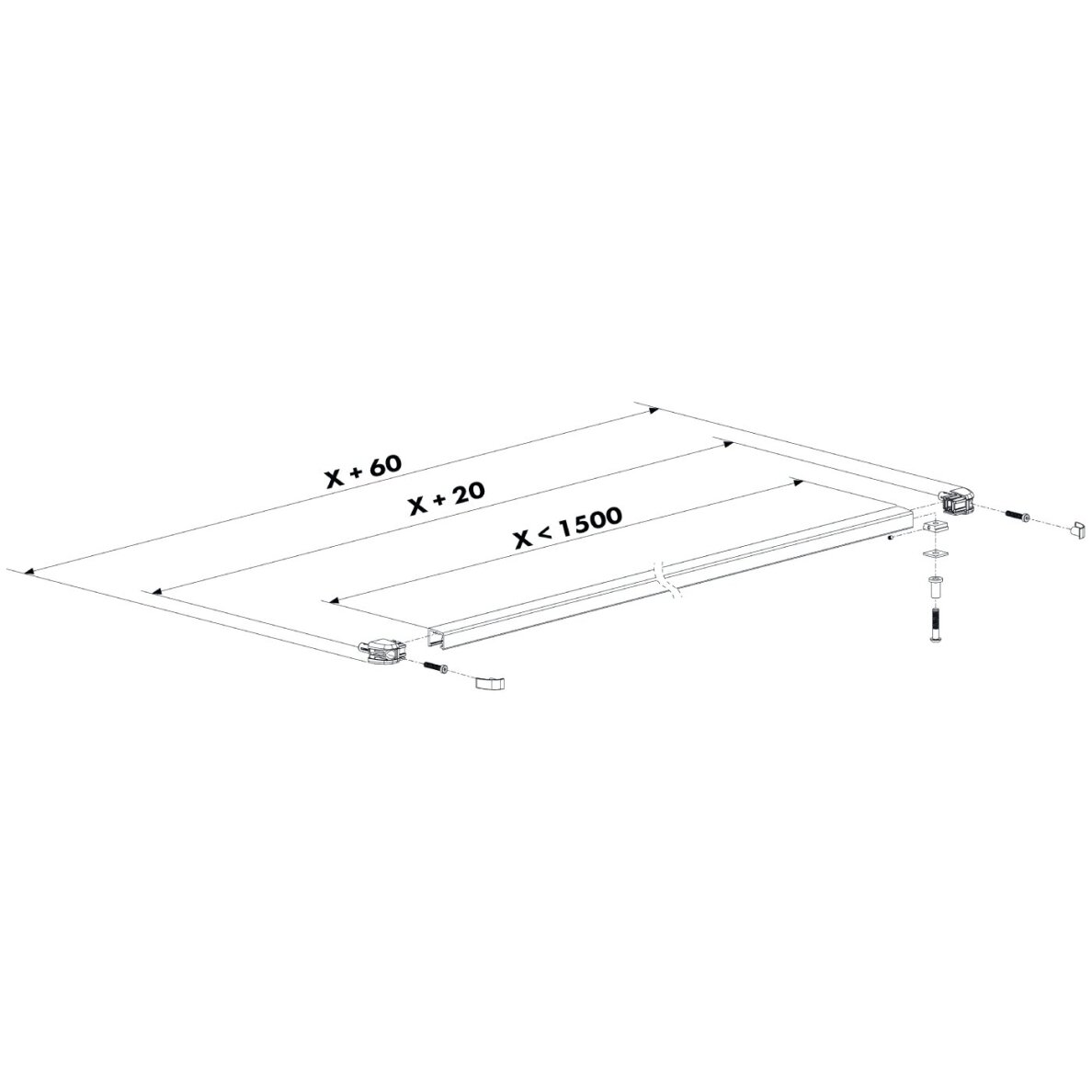VENUS-RAIL Locinox 1 VENUS-RAIL Locinox 1