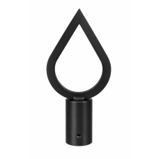 Flag pole finial “Flame” black