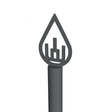 Flag Set with Grey Holder 3