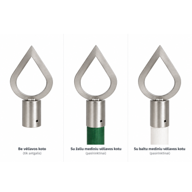 Flag pole finial “Flame” 2 Flag pole finial “Flame” 2
