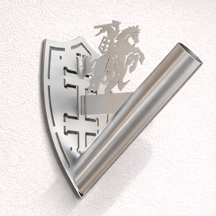 Flag Set with Vytis Holder 2