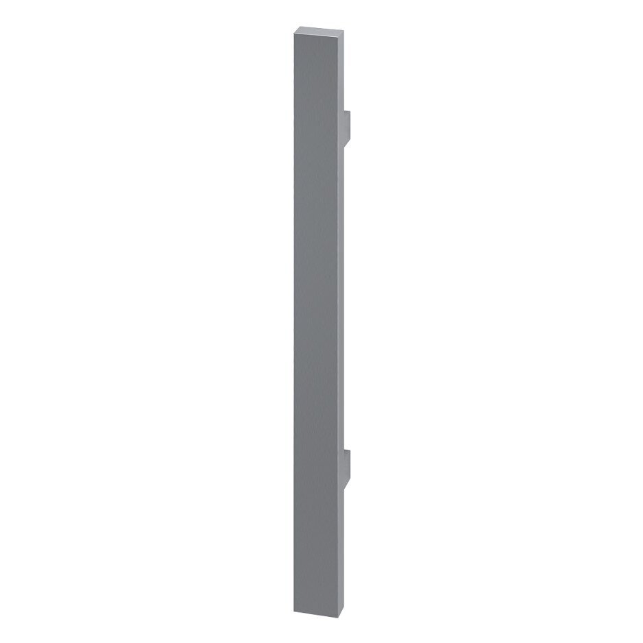 Vienpusė stačiakampė durų rankena 40x20 mm